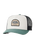 Custom Curve Trucker Cap in Bone & Aloe