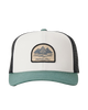 Custom Curve Trucker Cap in Bone & Aloe