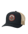 Custom Curve Trucker Cap in Black & Khaki