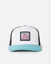 Custom Curve Trucker Cap in Blue Lagoon