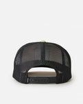 The Rip Curl Mens Custom Curve Trucker Cap in Khaki