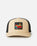 The Rip Curl Mens Custom Curve Trucker Cap in Khaki