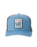 Custom Curve Trucker Cap in Storm Blue