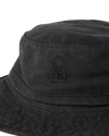 Search Canvas Wide Brim Hat in Black