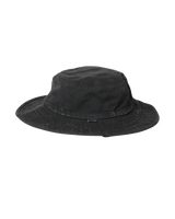 Search Canvas Wide Brim Hat in Black