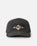 The Rip Curl Mens Vintage ADJ Cap in Washed Black