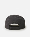 The Rip Curl Mens Vintage ADJ Cap in Washed Black