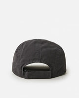 The Rip Curl Mens Vintage ADJ Cap in Washed Black