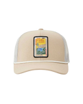 Artist Of Search Trucker Cap in Light Khaki