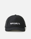 The Rip Curl Mens Brand Icon Trucker Cap in Black