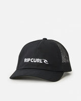 The Rip Curl Mens Brand Icon Trucker Cap in Black