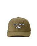 The Rip Curl Mens Diamond 2.0 Cap in Olive