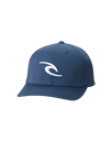 The Rip Curl Mens Tepan 2.0 Flexfit Cap in Navy