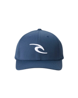 The Rip Curl Mens Tepan 2.0 Flexfit Cap in Navy