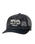 Pacific Rinse Trucker Cap in Black