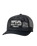Pacific Rinse Trucker Cap in Black