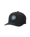 The Rip Curl Mens Pacific Rinse Flexfit Cap in Black