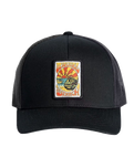 Custom Curve Trucker Cap in Black