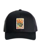 Custom Curve Trucker Cap in Black