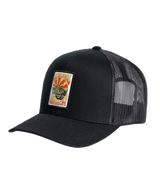 Custom Curve Trucker Cap in Black