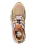 Yamano 3 Shoes in Cream, Taupe & Militare