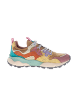 The Flower Mountain Womens Yamano 3 Shoes in Rose, Light Orange & Orange