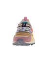 The Flower Mountain Womens Yamano 3 Shoes in Rose, Light Orange & Orange