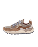 The Flower Mountain Womens Yamano 3 Uni Shoes in Mud, Beige & Grey