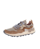 The Flower Mountain Womens Yamano 3 Uni Shoes in Mud, Beige & Grey
