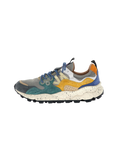 Yamano 3 Uni Shoes in Grey, Petrol & Zucca