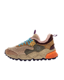 The Flower Mountain Womens Kotetsu Shoes in Taupe & Grey