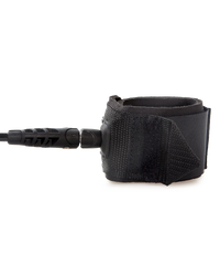 The FCS Regular Classic 6' Surfboard Leash in Black