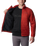 The Columbia Mens Silver Falls Jacket in Warp Red