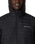 The Columbia Mens Silver Falls Hooded Jacket in Black