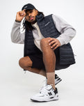 Silver Falls Gilet in Black
