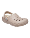 Classic Fuzz-Lined Clogs in Mushroom & Bone