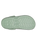 The Crocs Womens Classic Fuzz-Lined Clogs in Moss & Multi
