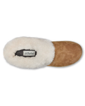 The Olukai Womens Ku‘i Slipper in Tan & Bone