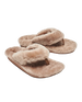 Kīpe’a Heu Slipper in Tan & Tan
