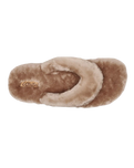 Kīpe’a Heu Slipper in Tan & Tan
