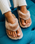 Kīpe’a Heu Slipper in Tan & Tan