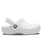 The Crocs Girls Girls Classic Clogs in White