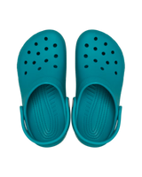 The Crocs Boys Boys Classic Clogs in Turbo Teal