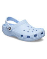 The Crocs Girls Girls Classic Clogs in Blue Calcite