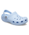 The Crocs Girls Girls Classic Clogs in Blue Calcite