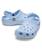 The Crocs Girls Girls Classic Clogs in Blue Calcite