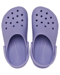 The Crocs Girls Girls Classic Clogs in Mystic Purple