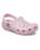 The Crocs Girls Girls Classic Clogs in Pink Milk
