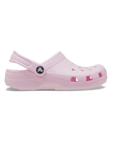 The Crocs Girls Girls Classic Clogs in Pink Milk