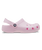 The Crocs Girls Girls Classic Clogs in Pink Milk